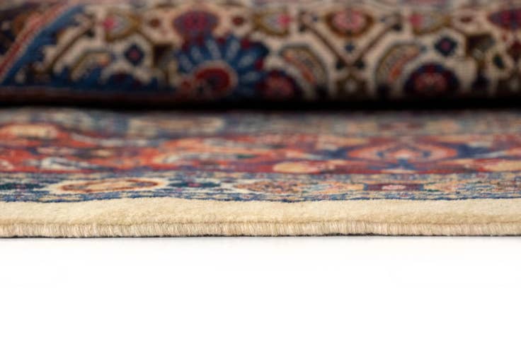 Vue détaillée : 300cm x 380cm Noué main Mood Tapis Persan Laine