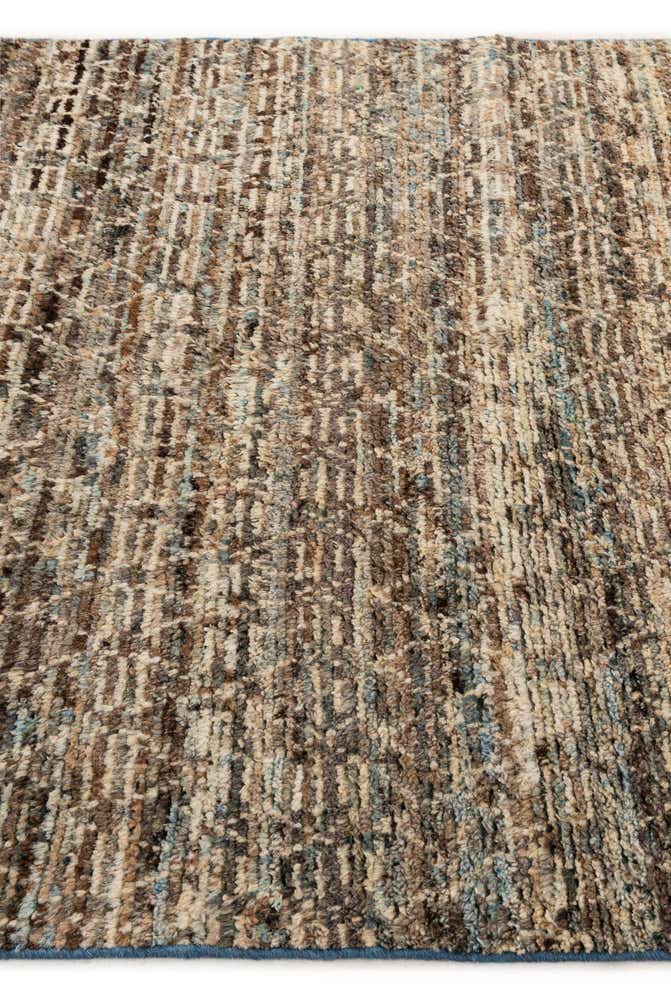 4' 10 x 6' 9 Hand Knotted Moroccan Wool Rug