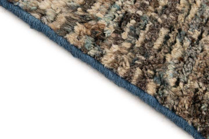 4' 10 x 6' 9 Hand Knotted Moroccan Wool Rug