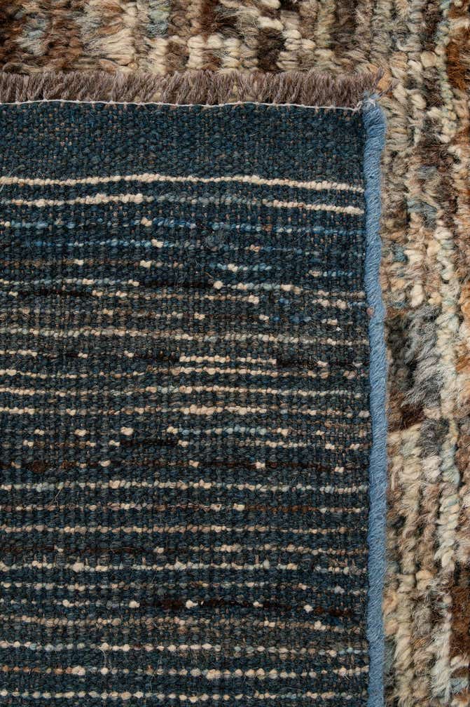 4' 10 x 6' 9 Hand Knotted Moroccan Wool Rug