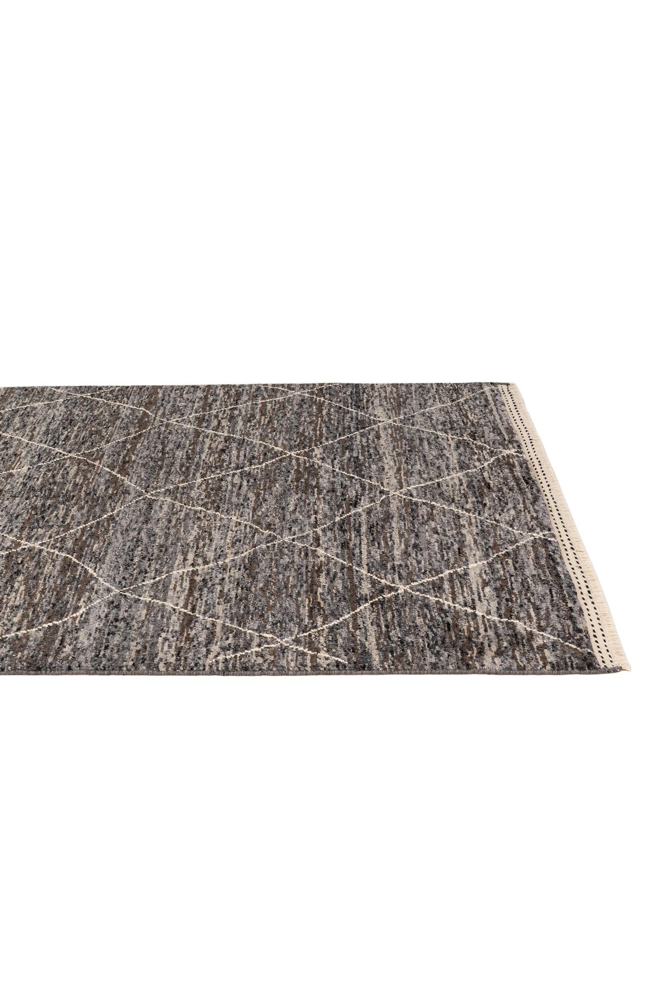 4' 11 x 6' 10 Hand Knotted Moroccan Wool Rug