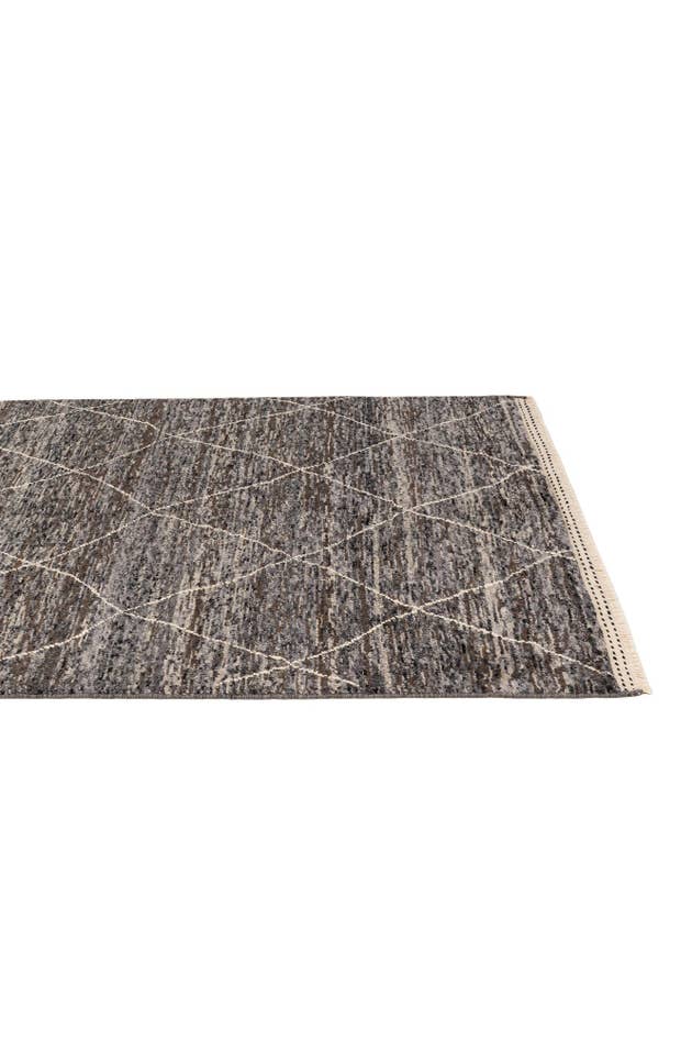 Detail image of 4' 11 x 6' 10 Hand Knotted Moroccan Wool Rug