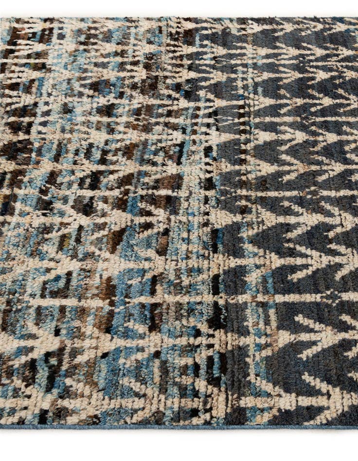 Detail image of 5' x 8' 4  Hand Knotted Moroccan Wool Rug