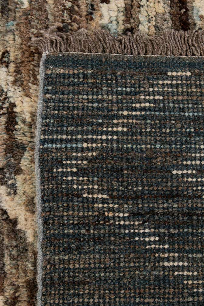 5' 3 x 6' 3 Hand Knotted Moroccan Wool Rug