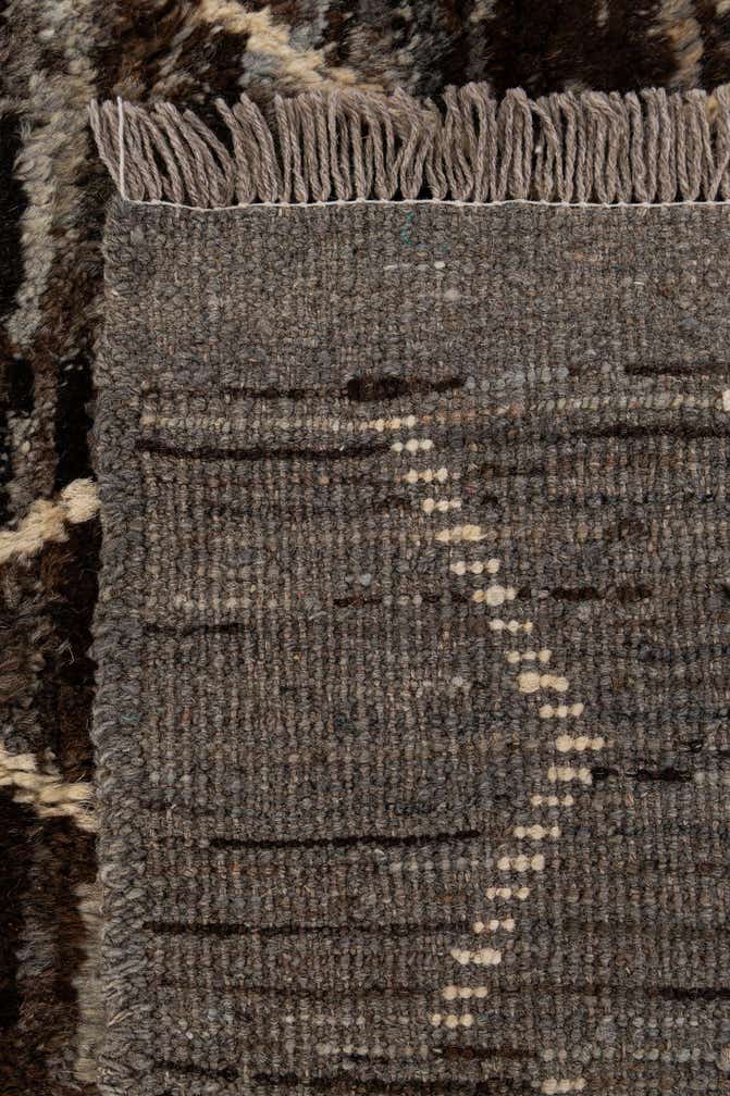 5' 2 x 6' 5 Hand Knotted Moroccan Wool Rug