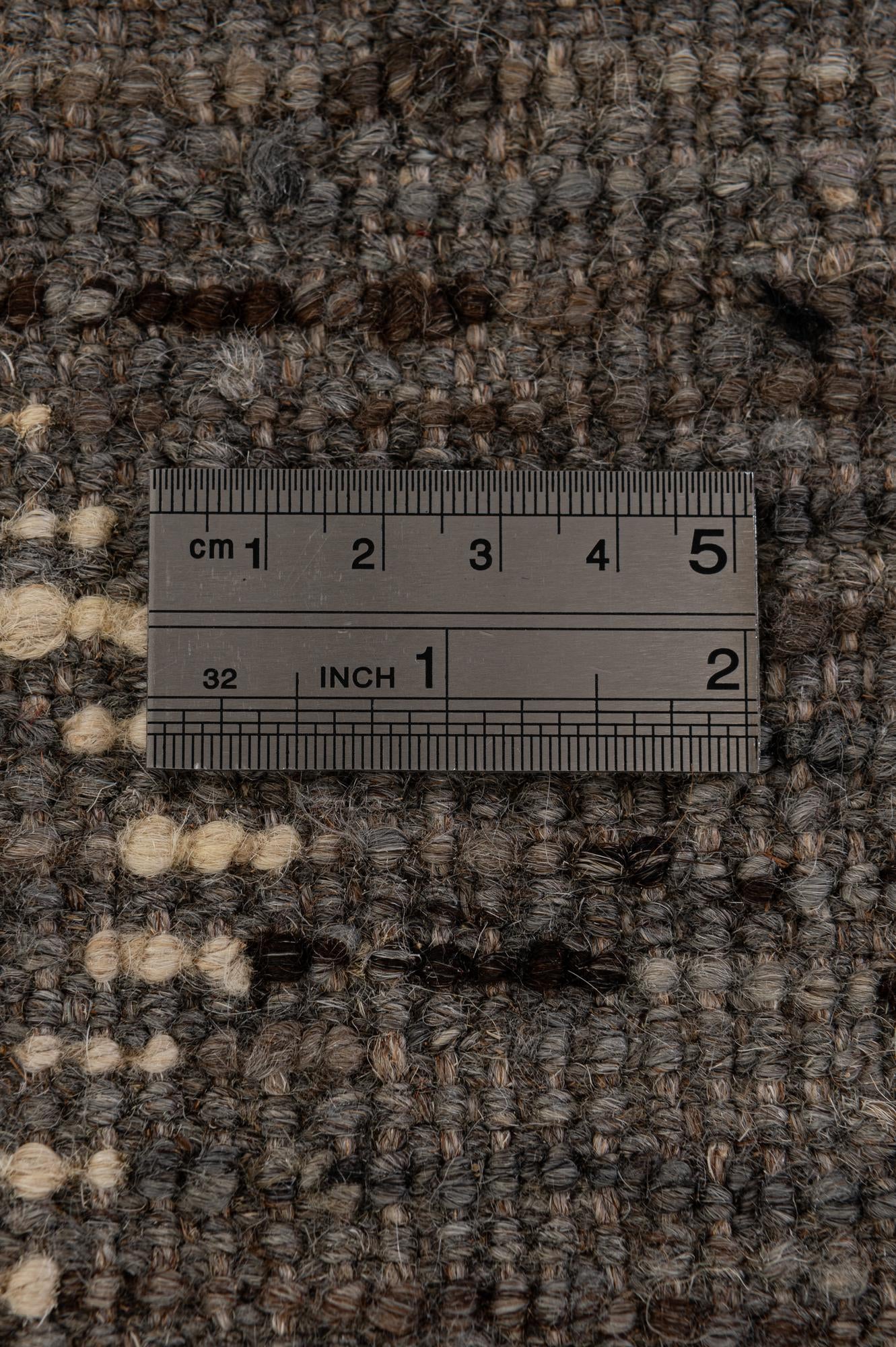 5' 2 x 6' 5 Hand Knotted Moroccan Wool Rug