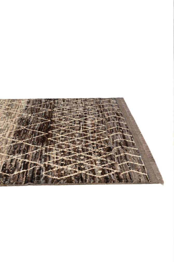 5' 2 x 6' 5 Hand Knotted Moroccan Wool Rug