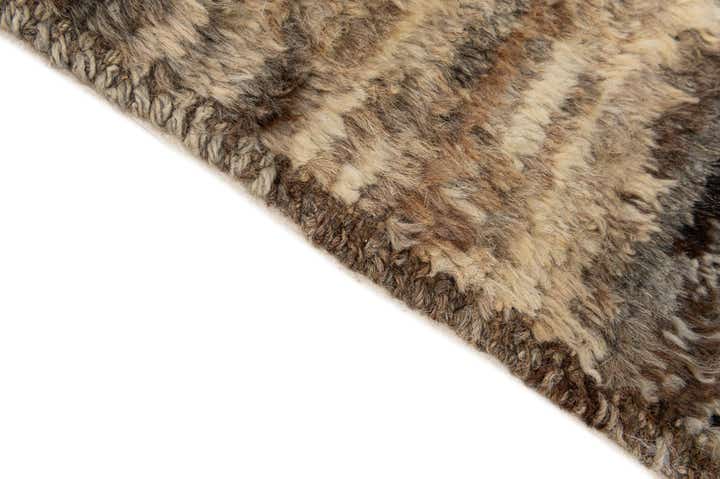 5' 2 x 6' 5 Hand Knotted Moroccan Wool Rug