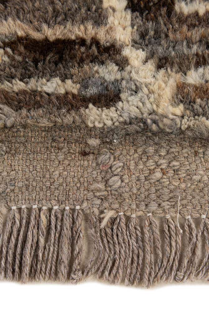 5' 2 x 6' 5 Hand Knotted Moroccan Wool Rug