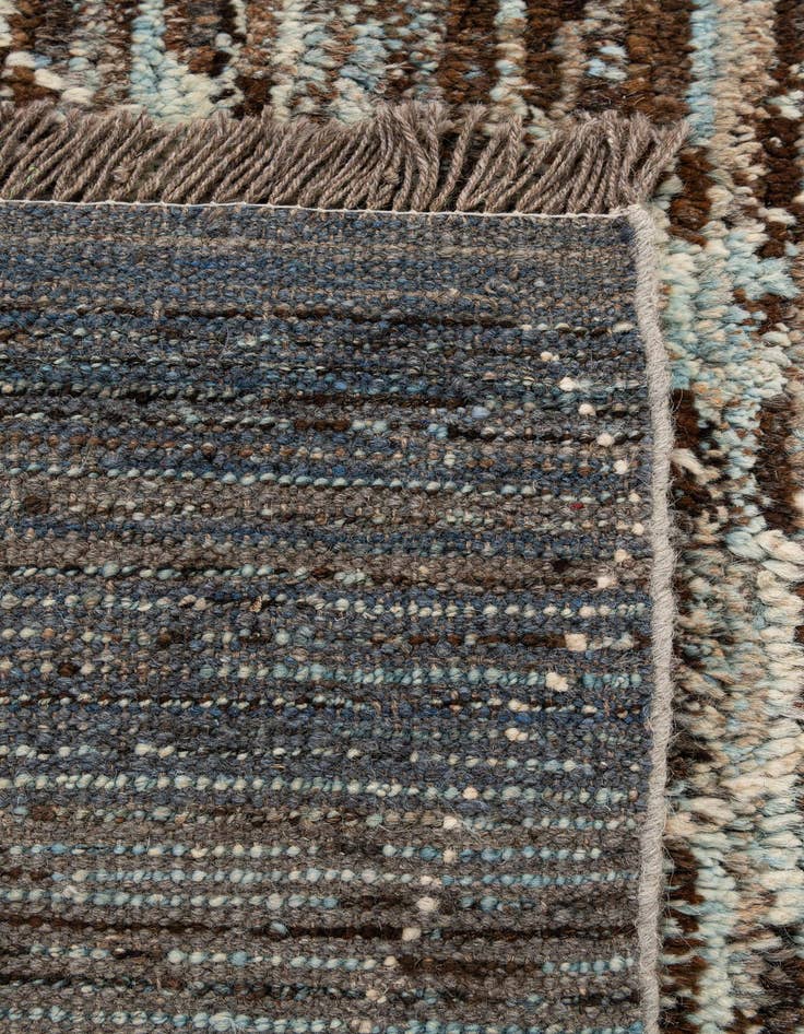 Detail image of 5' 3 x 7' 6  Hand Knotted Moroccan Wool Rug