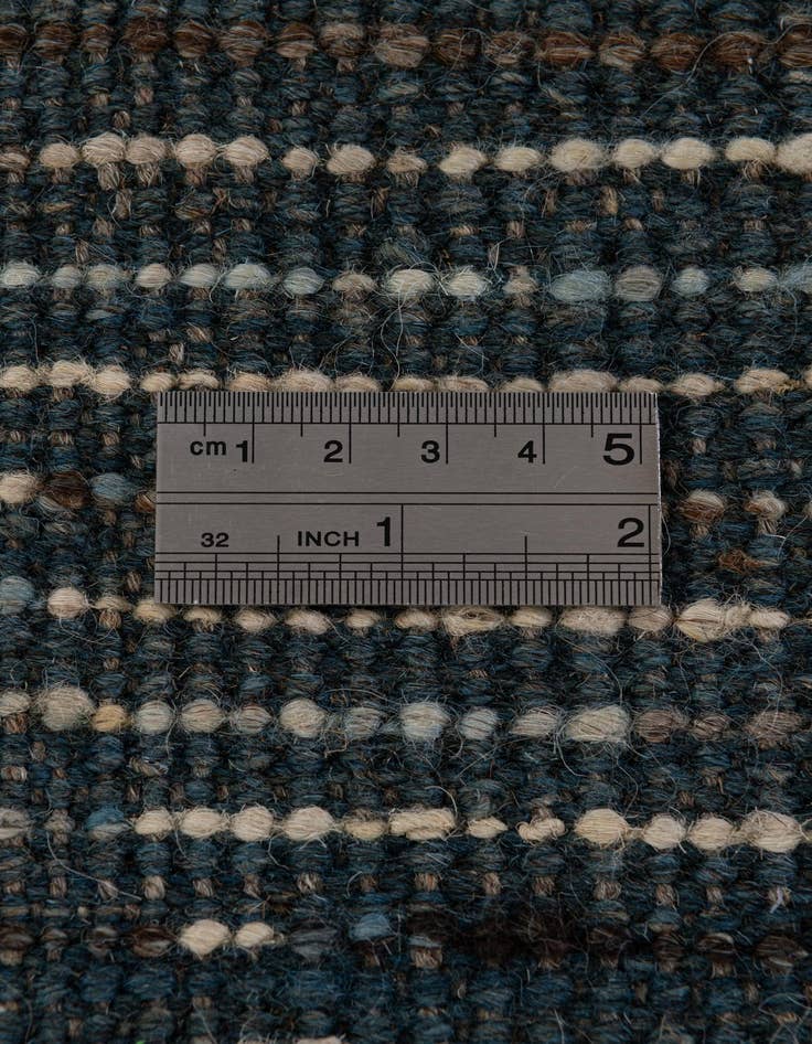 Detail image of 5' 6 x 8'  Hand Knotted Moroccan Wool Rug