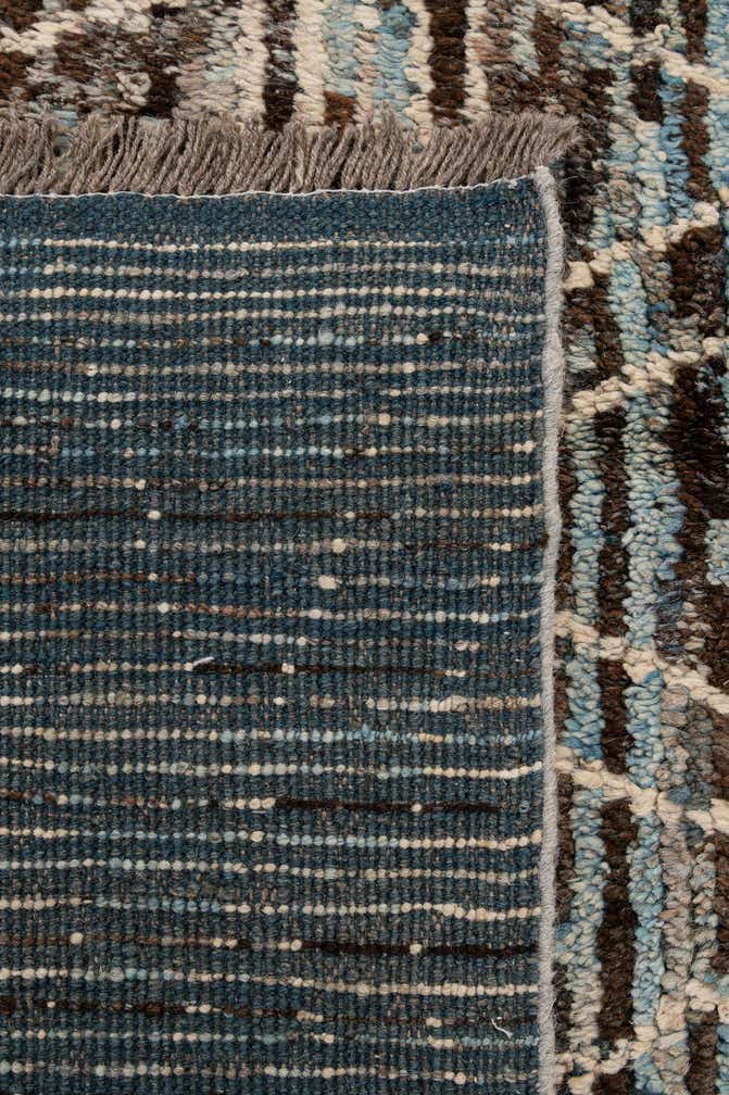 5' 6 x 8' Hand Knotted Moroccan Wool Rug