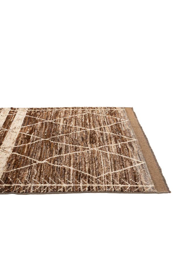 Detail image of 5' 5 x 8' Hand Knotted Moroccan Wool Rug