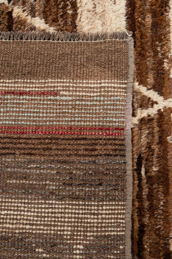 5' 5 x 8' Hand Knotted Moroccan Wool Rug