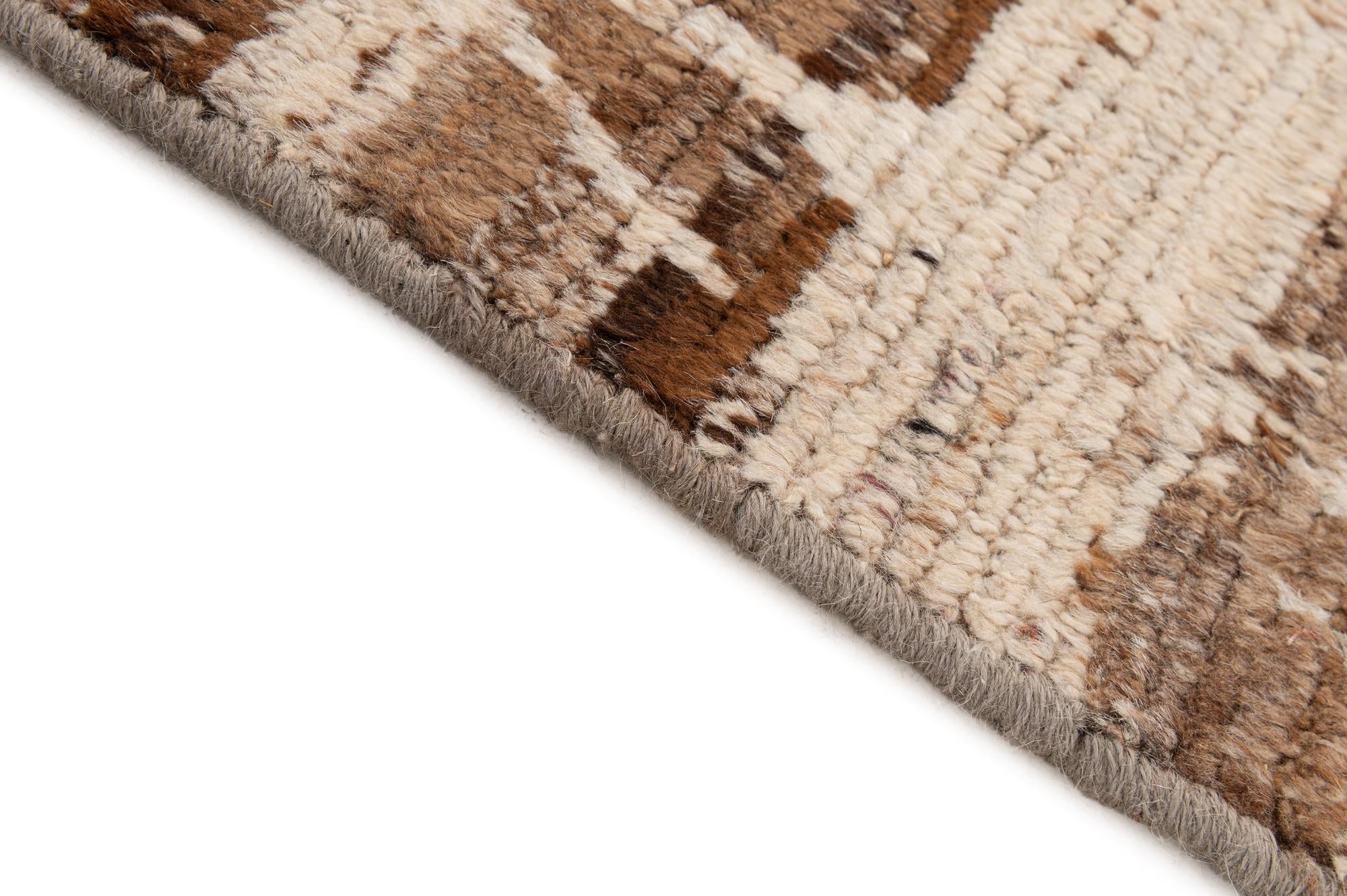 5' 7 x 7' 10 Hand Knotted Moroccan Wool Rug