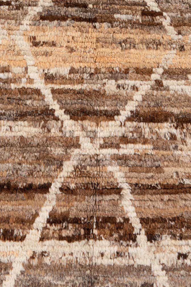 5' 7 x 7' 10 Hand Knotted Moroccan Wool Rug