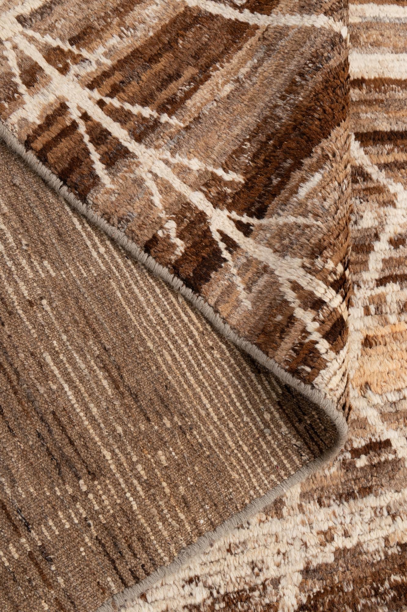 5' 7 x 7' 10 Hand Knotted Moroccan Wool Rug