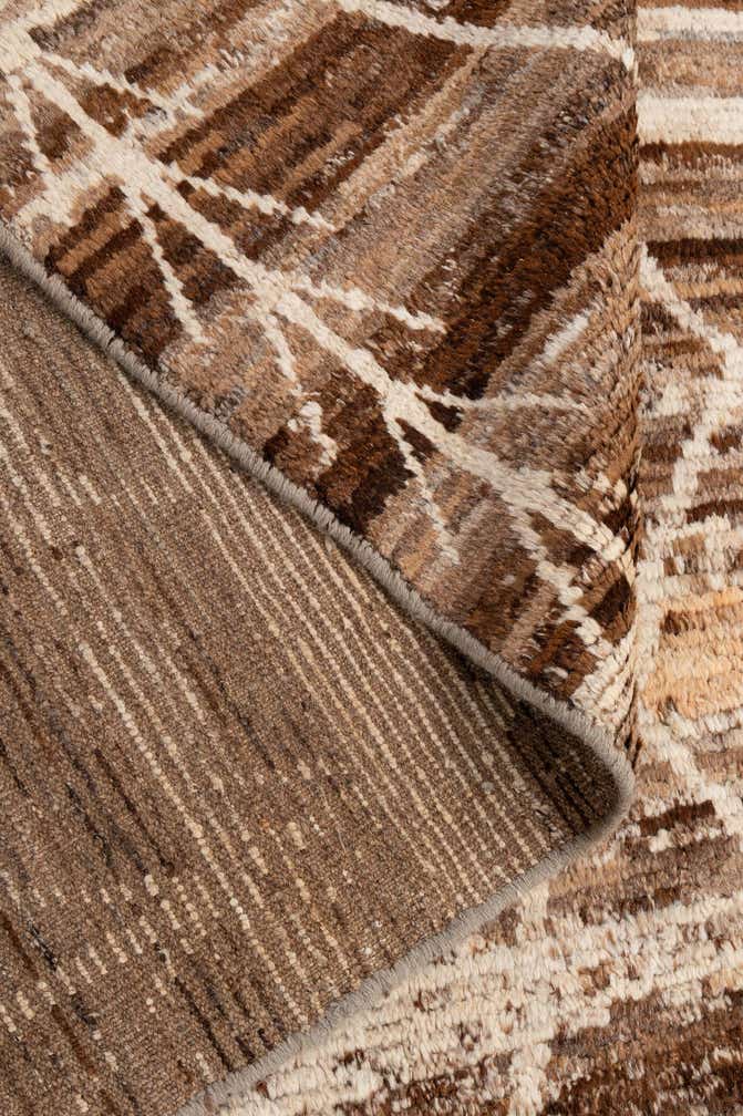 5' 7 x 7' 10 Hand Knotted Moroccan Wool Rug