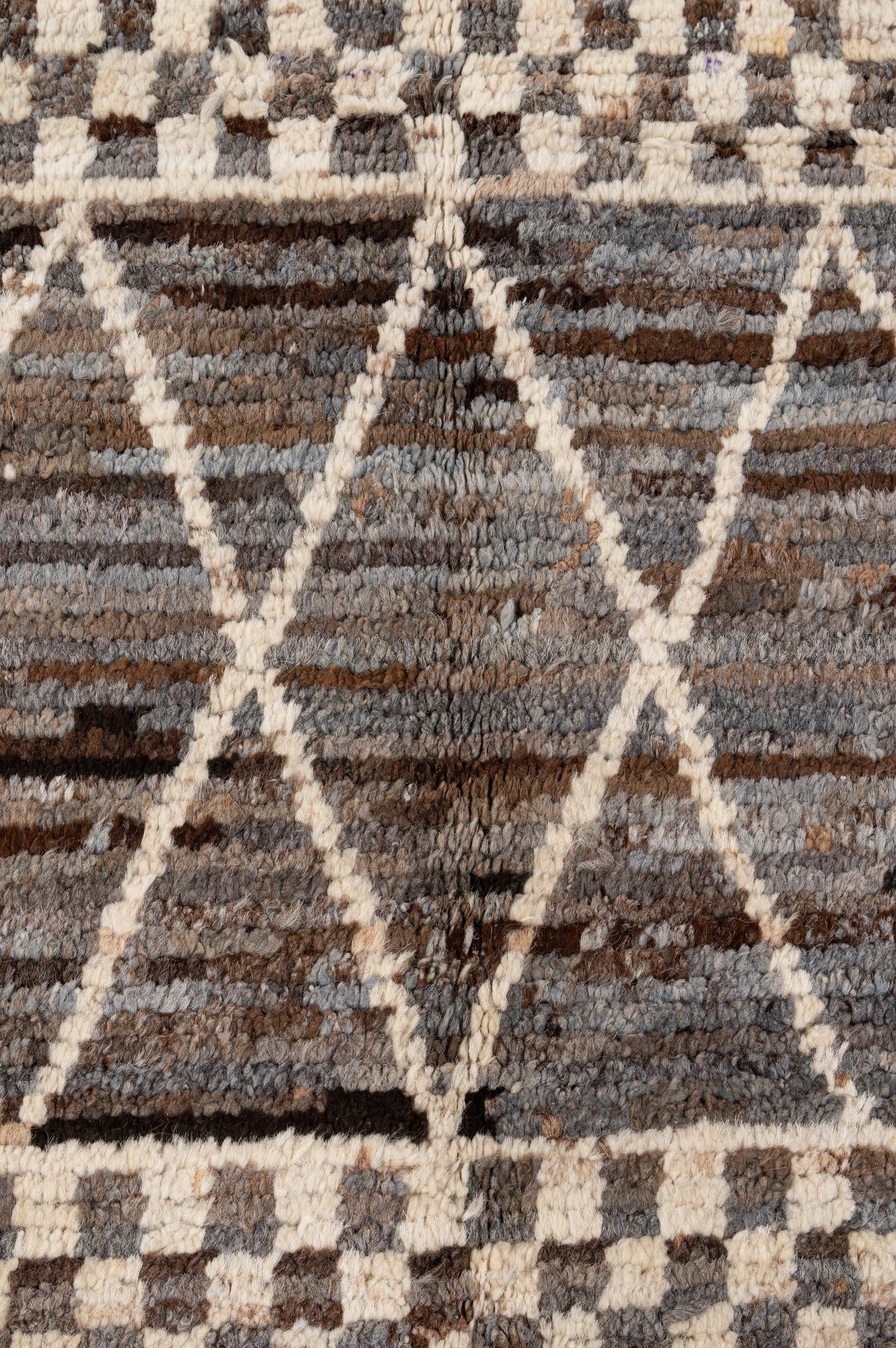 5' 7 x 7' 11 Hand Knotted Moroccan Wool Rug