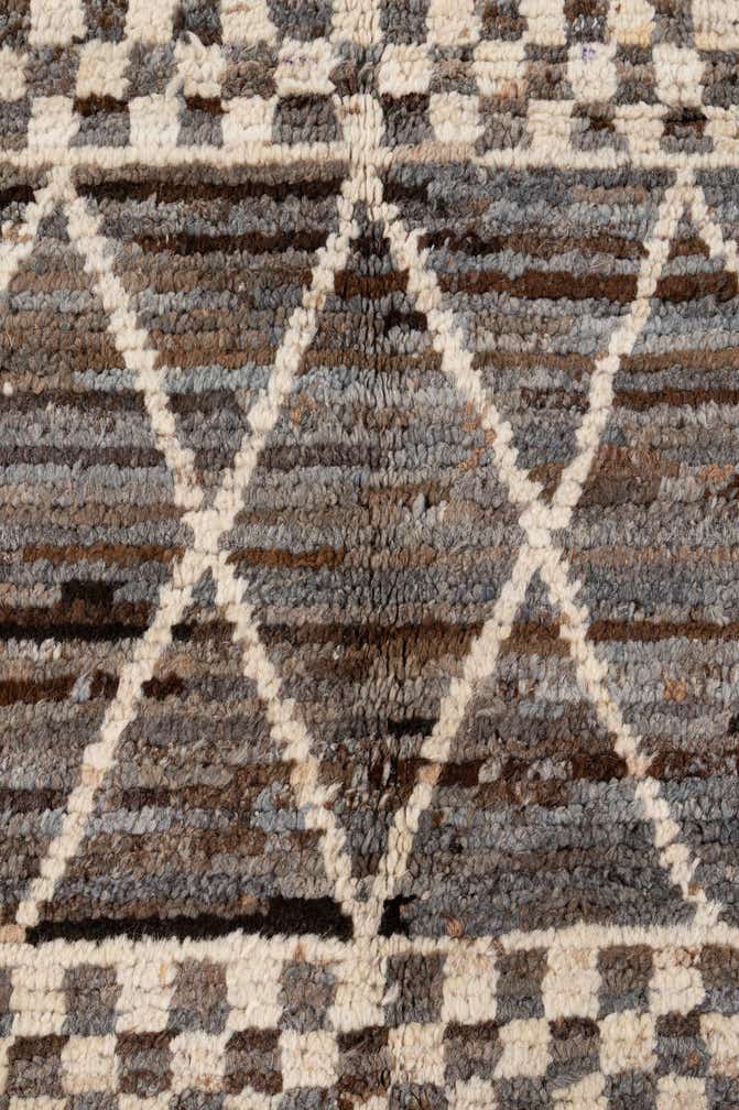 5' 7 x 7' 11 Hand Knotted Moroccan Wool Rug
