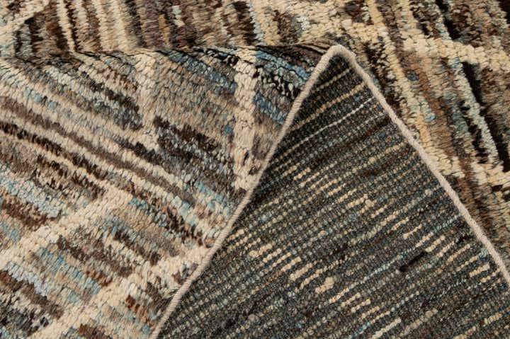 5' 8 x 7' 9 Hand Knotted Moroccan Wool Rug