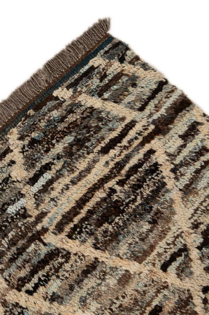 5' 8 x 7' 9 Hand Knotted Moroccan Wool Rug