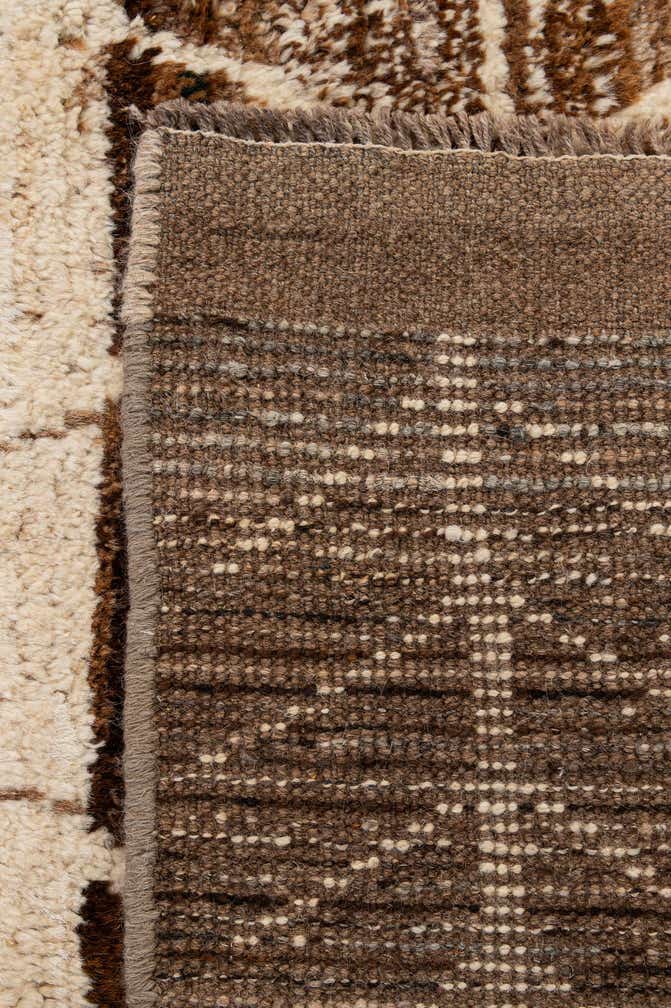 5' 8 x 8' 3 Hand Knotted Moroccan Wool Rug