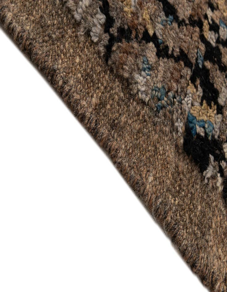 Detail image of 5' 11 x 7' 11  Hand Knotted Moroccan Wool Rug