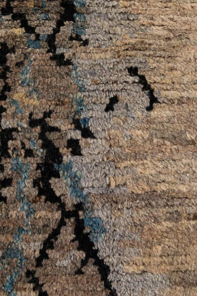 5' 11 x 7' 11 Hand Knotted Moroccan Wool Rug