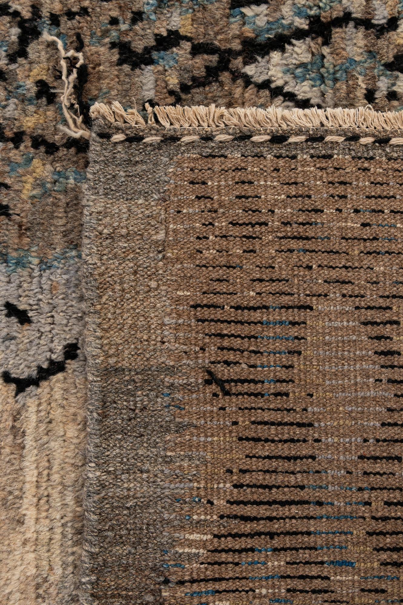 5' 11 x 7' 11 Hand Knotted Moroccan Wool Rug