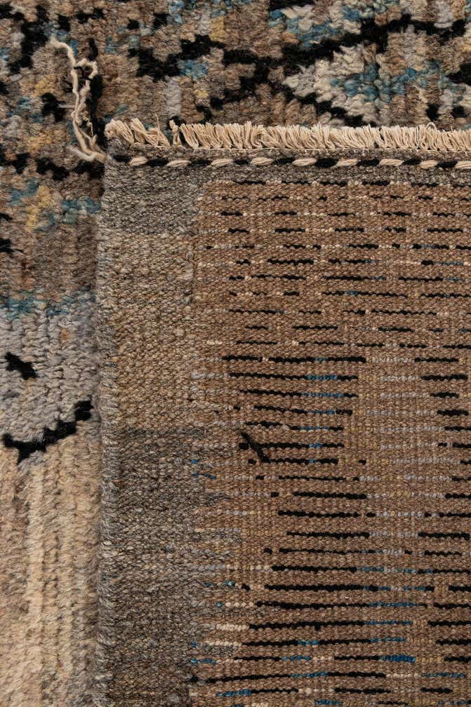 5' 11 x 7' 11 Hand Knotted Moroccan Wool Rug