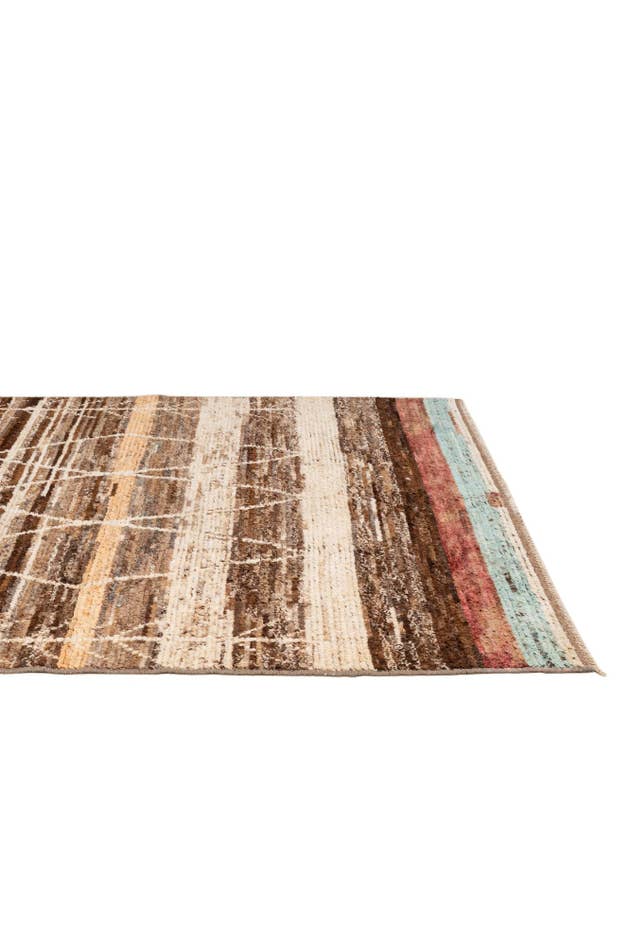 Detail image of 5' 8 x 7' 10 Hand Knotted Moroccan Wool Rug