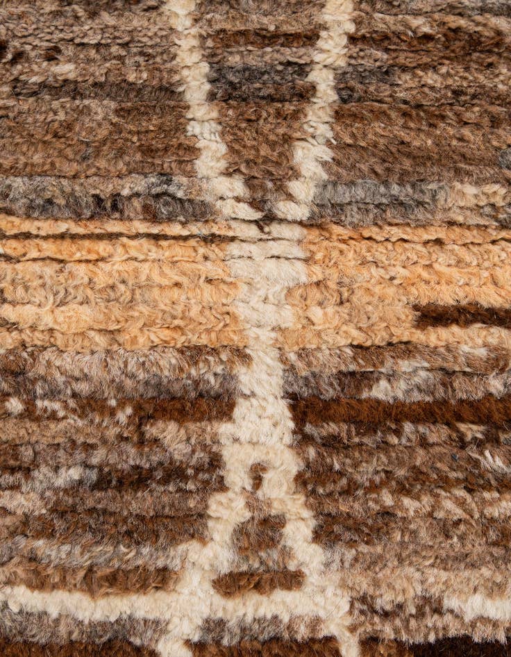 Detail image of 5' 8 x 7' 10  Hand Knotted Moroccan Wool Rug