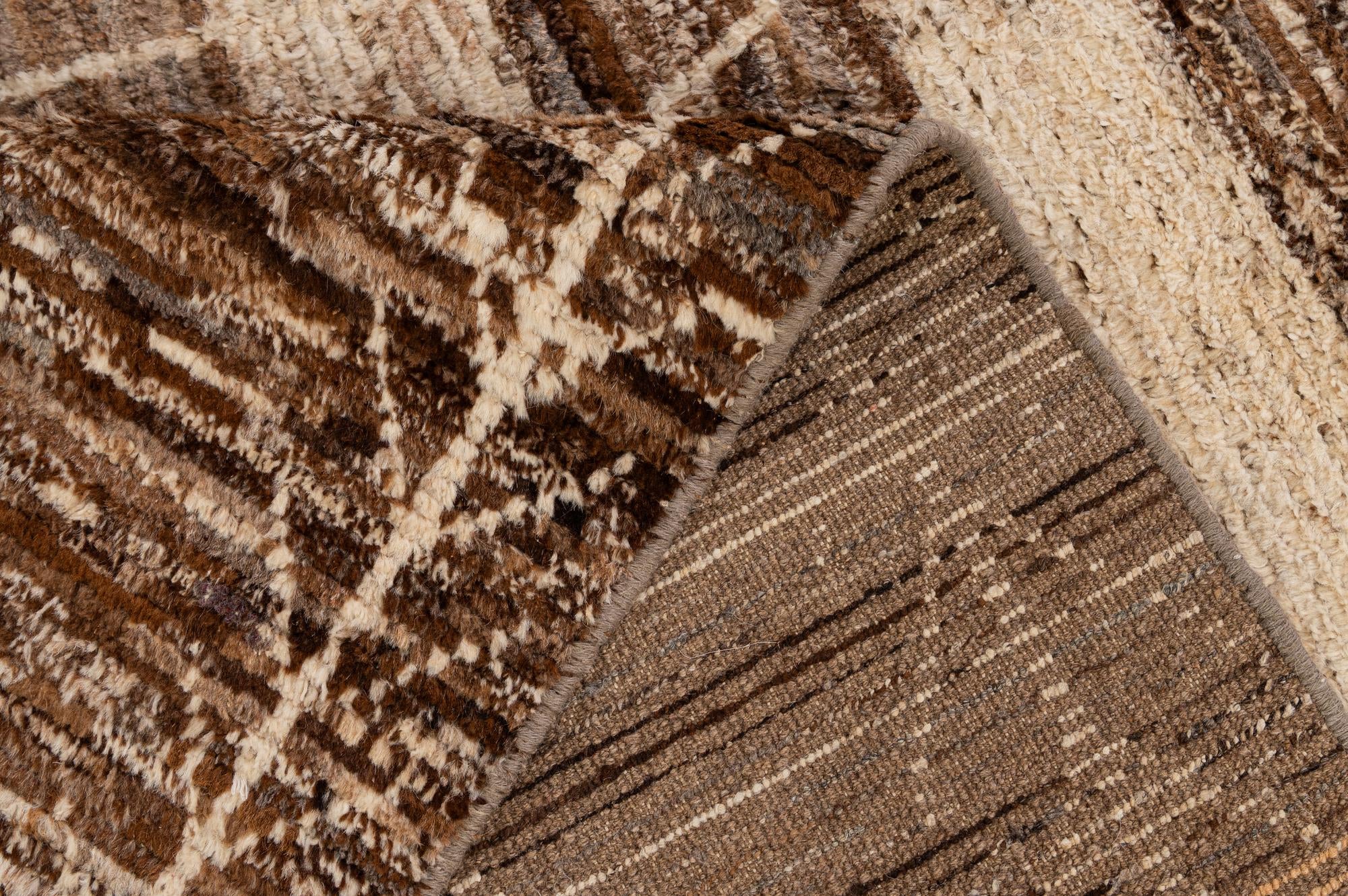 5' 8 x 7' 10 Hand Knotted Moroccan Wool Rug