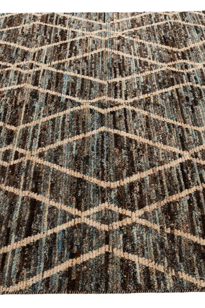 5' 8 x 7' 10 Hand Knotted Moroccan Wool Rug