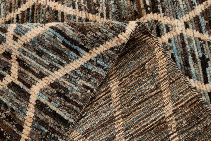 5' 8 x 7' 10 Hand Knotted Moroccan Wool Rug