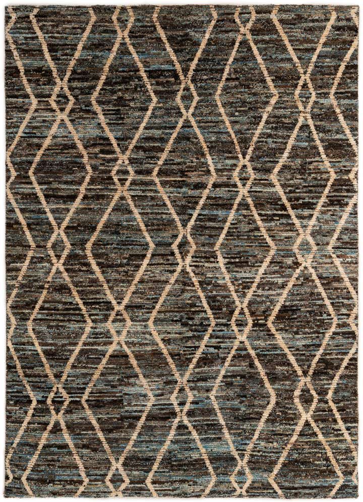 5' 8 x 7' 10 Hand Knotted Moroccan Wool Rug