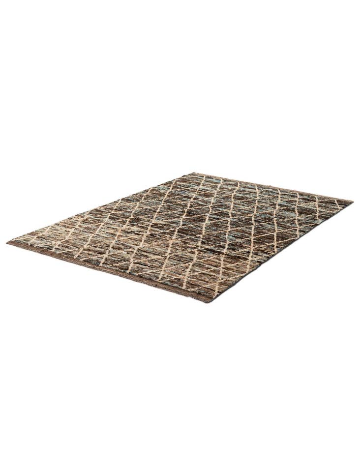 Detail image of 5' 9 x 8' Hand Knotted Moroccan Wool Rug