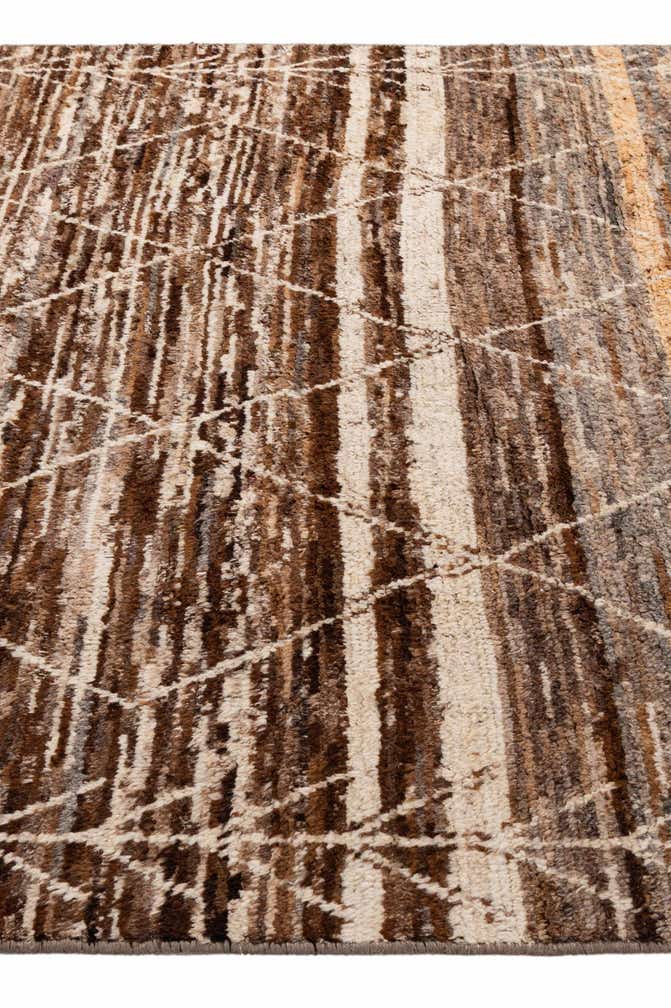 6' 6 x 9' 6 Hand Knotted Moroccan Wool Rug