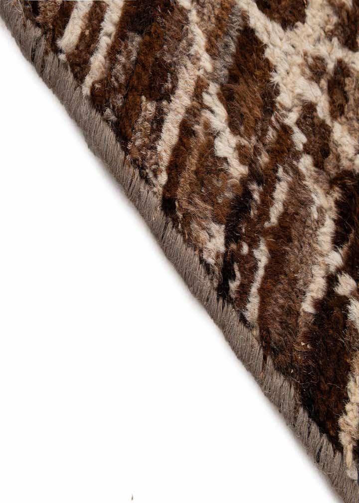 6' 6 x 9' 6 Hand Knotted Moroccan Wool Rug