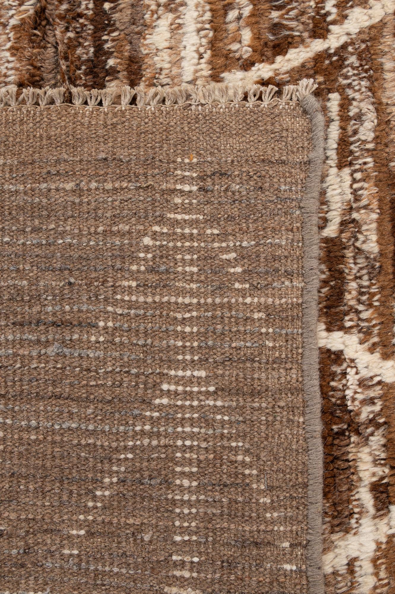 6' 5 x 9' 10 Hand Knotted Moroccan Wool Rug