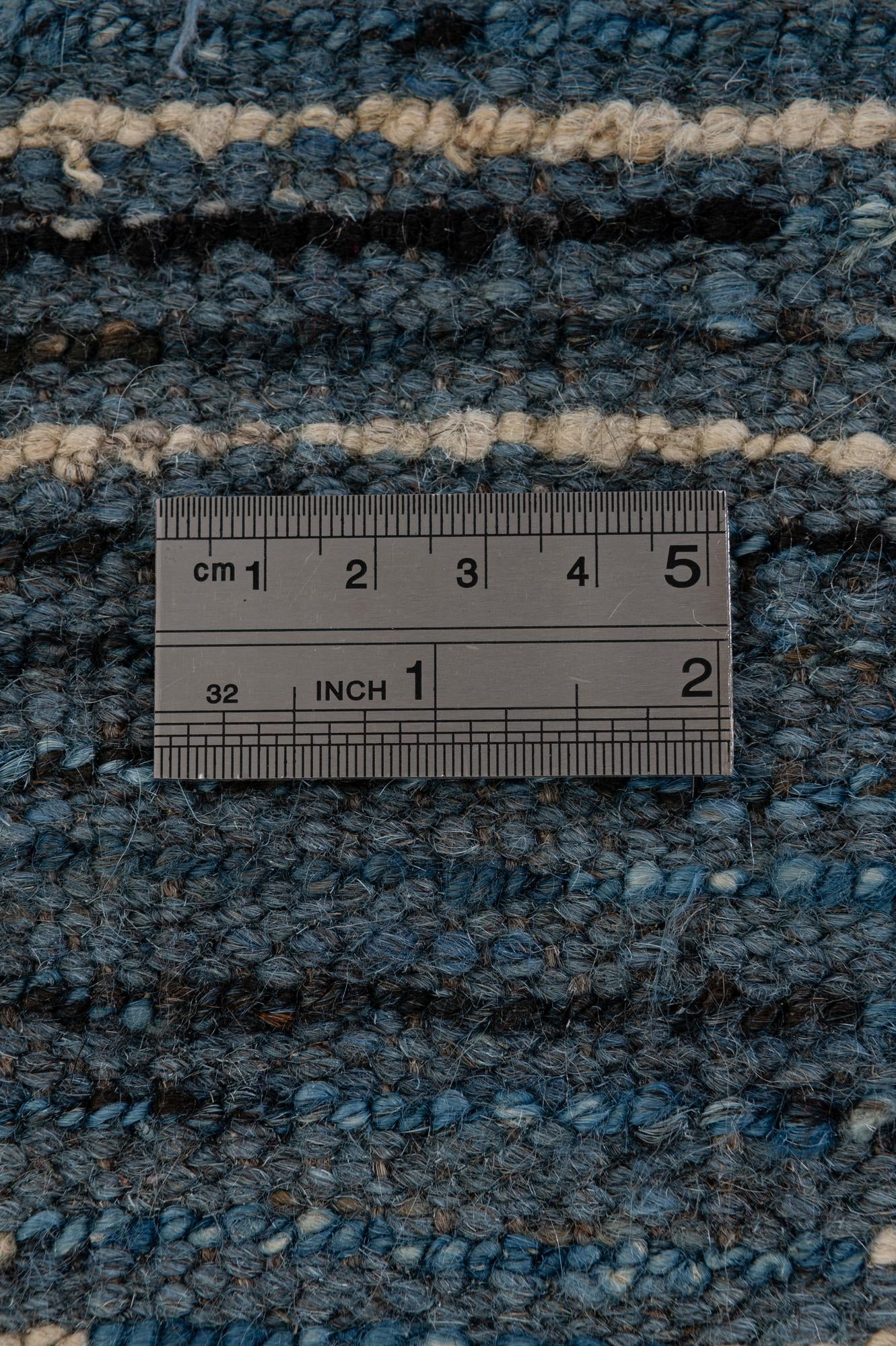6' 4 x 9' 6 Hand Knotted Moroccan Wool Rug