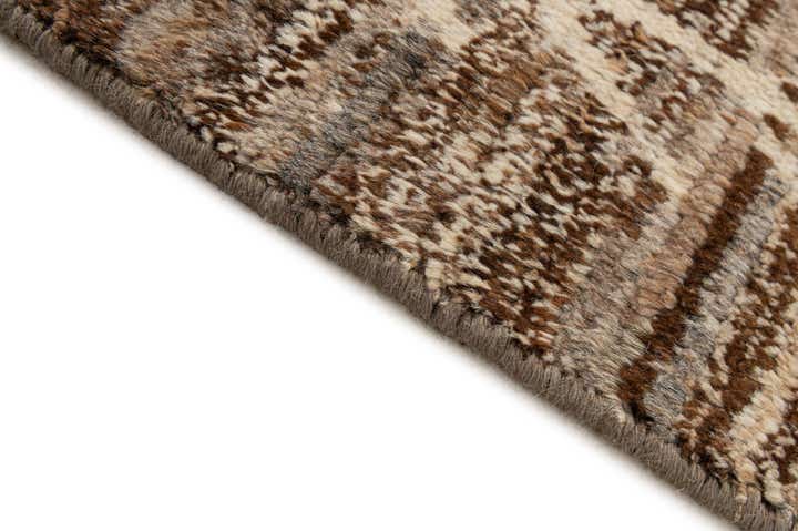 6' 5 x 9' 9 Hand Knotted Moroccan Wool Rug