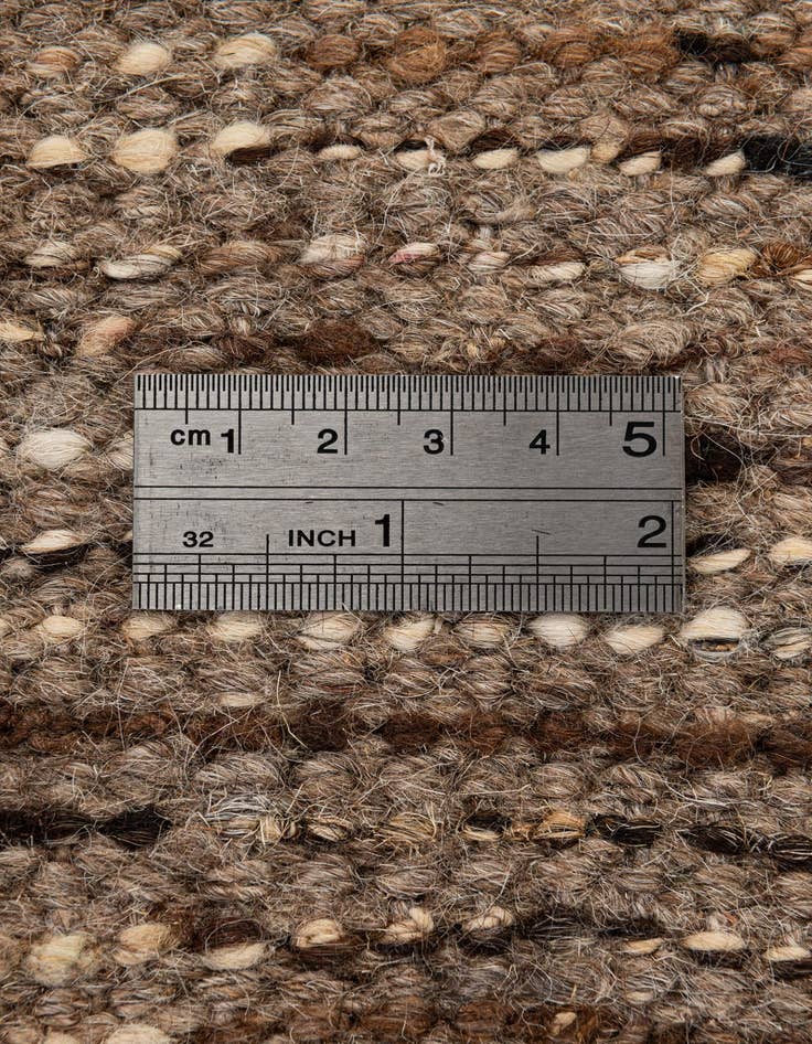 Detail image of 6' 9 x 8' 11  Hand Knotted Moroccan Wool Rug