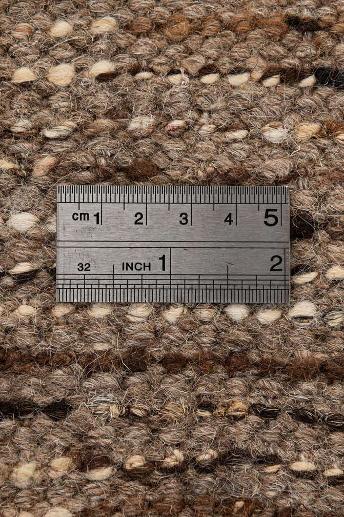 6' 9 x 8' 11 Hand Knotted Moroccan Wool Rug