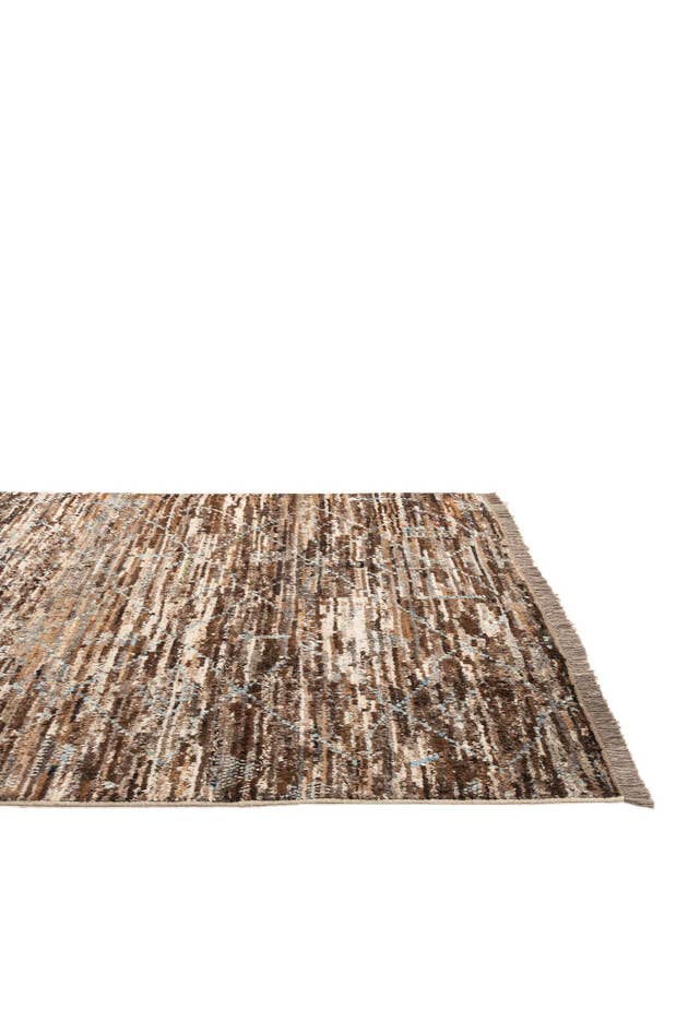 Detail image of 6' 9 x 8' 11 Hand Knotted Moroccan Wool Rug