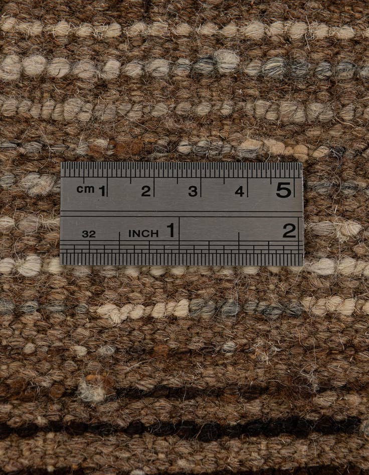 Detail image of 6' 7 x 9' 4  Hand Knotted Moroccan Wool Rug