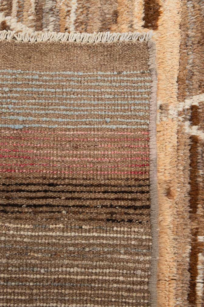 6' 7 x 9' 4 Hand Knotted Moroccan Wool Rug