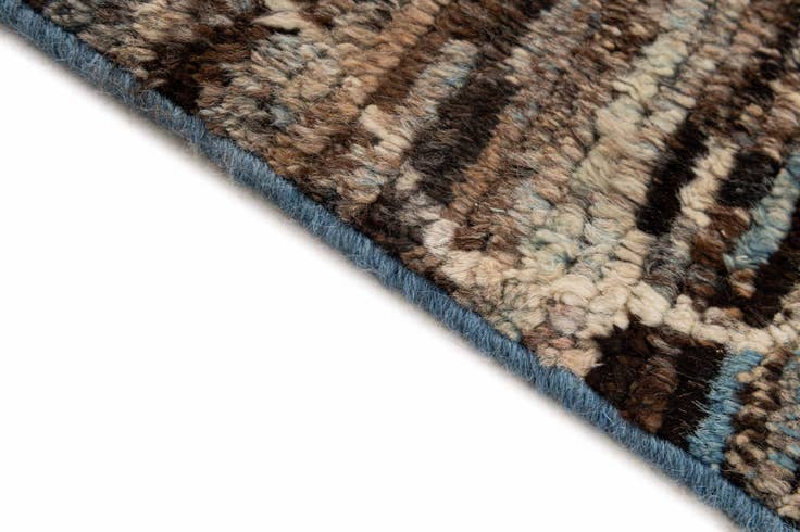 Detail image of 6' 8 x 9' 11 Hand Knotted Moroccan Wool Rug