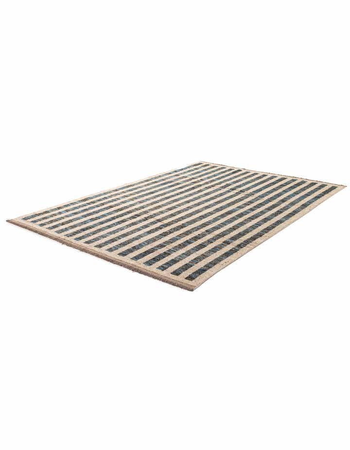 6' 10 x 9' 10 Hand Knotted Moroccan Wool Rug